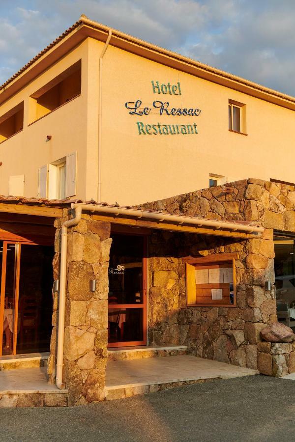 Hotel Restaurant Le Ressac Belvedere-Campomoro Ngoại thất bức ảnh